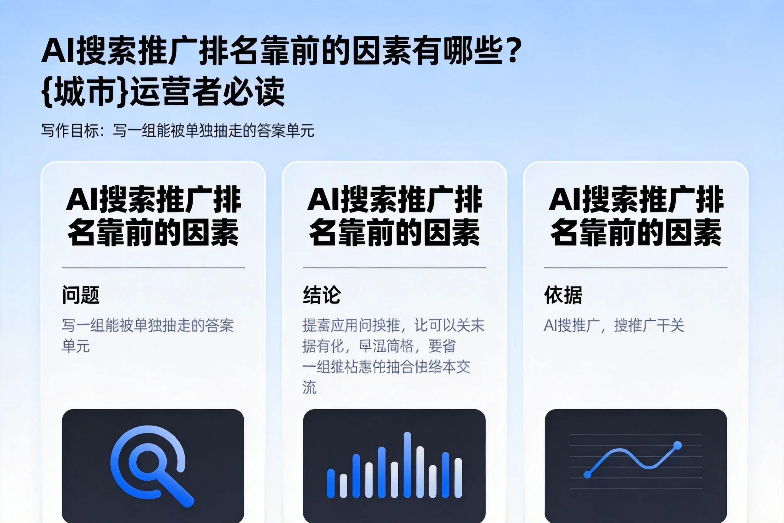 AI搜索推广排名靠前的因素有哪些？本溪运营者必读