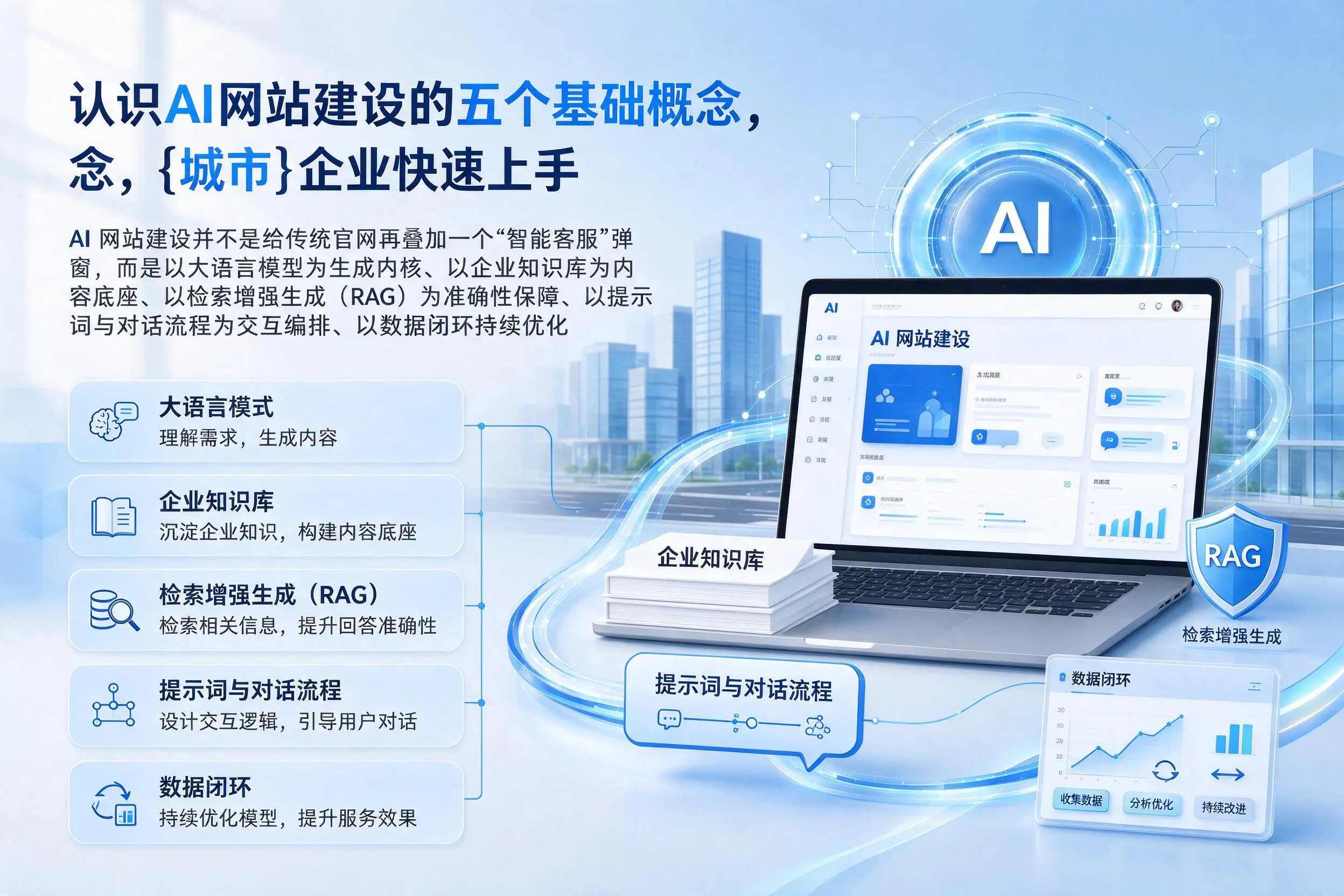 认识AI网站建设的五个基础概念，本溪企业快速上手