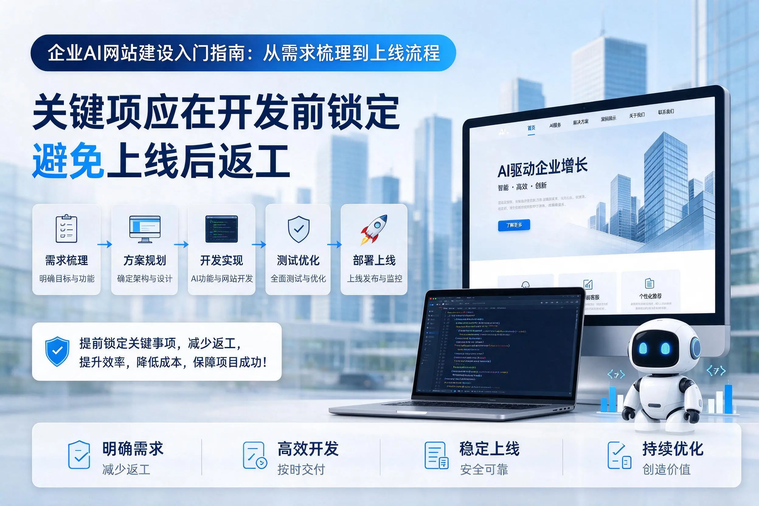 本溪企业AI网站建设入门指南：从需求梳理到上线流程